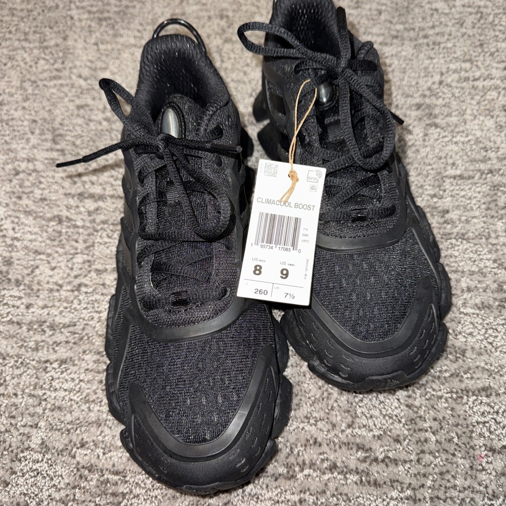 Size 8 - adidas Climacool Carbon Black‎ Running shoes Low-top Men GX5487- NWT - Picture 2 of 7